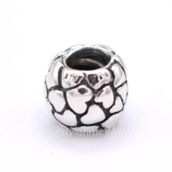 Authentic PANDORA Lotsa Love Charm - Picture 10 of 11